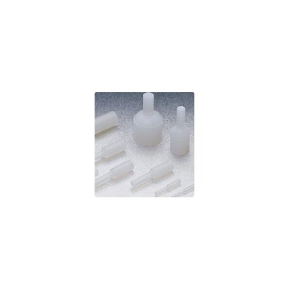 Stockcap Pull Plugs Silicone 0.109-0.062-0.625-0.625-CLEAR, 500PK 218104 - main